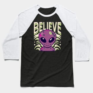 I Believe Explore the Unknown Baseball T-Shirt